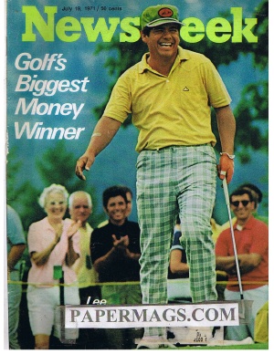 07/19/1971 Golfs Biggest Money Winner Lee Trevino