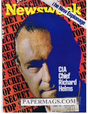 11/22/1971 The New Espionage: CIA Chief Richard Helms
