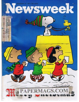 12/27/1971 Merry Christmas PEANUTS Cover