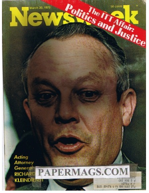 03/20/1972 Acting Attorney General Richard Kleindienst