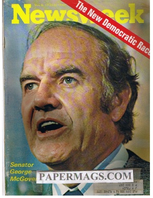 05/08/1972 New Democratic Race: Sen. George McGovern