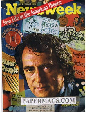 07/03/1972 New Life in the American Theatre: Producer Joseph Papp