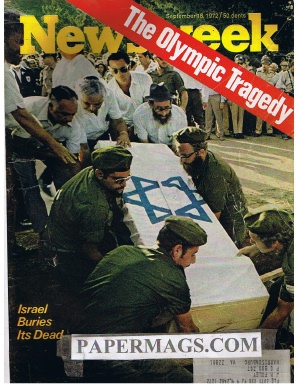 09/18/1972 The Olympic Tragedy: Israel Buries Its Dead