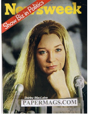 NW720925.jpg 09/25/1972 Show Biz in Politics: Shirley MacLaine - Image 1