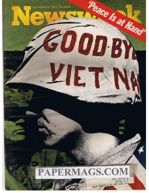 11/06/1972 Good Bye Vietnam: Peace Is at Hand
