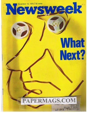 NW731112.jpg 11/12/1973 Nixon Tapes: What Next? - Image 1
