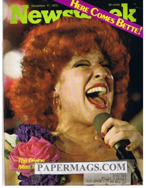 12/17/1973 The Divine Miss Midler (Bette Midler)