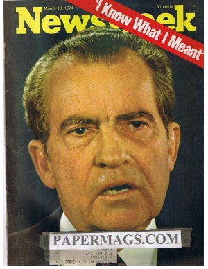 03/18/1974 Nixon: I Know What I Meant