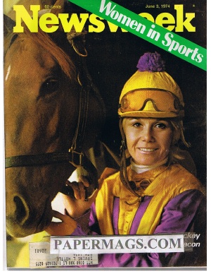 06/03/1974 Women in Sports: Jockey Mary Bacon