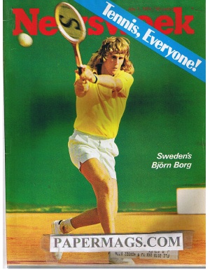 07/01/1974 Swedens Bjorn Borg