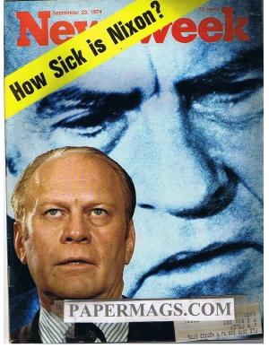 09/23/1974 How Sick Is Nixon? (Ford cover)