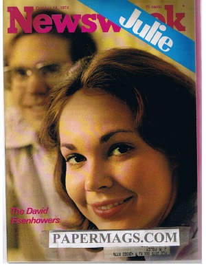 10/14/1974 The David Eisenhowers (Julie Nixon Eisenhower)