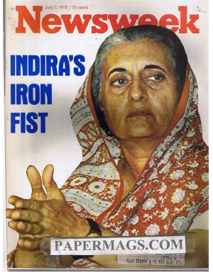 07/07/1975 Indiras Iron Fist (Indira Gandhi)