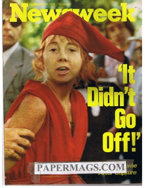 09/15/1975 It Didnt Go Off Squeaky Fromme After Capture (Assassination Attempt)