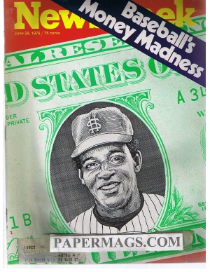 06/28/1976 Baseballs Money Madness Vida Blue