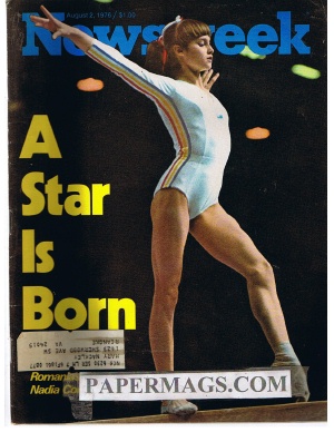 08/02/1976 A Star Is Born Nadia Comaneci