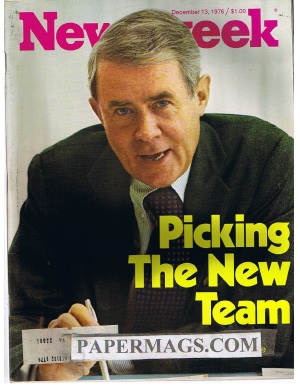 12/13/1976 Picking the New Team: Cyrus Vance for State
