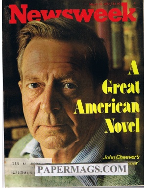 03/14/1977 A Great American Novel John Cheever Falconer