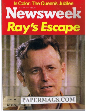 06/20/1977 James Earl Rays Escape