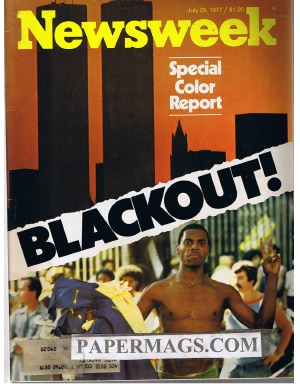 07/25/1977 Blackout! (NYC World Trade Center on cover)