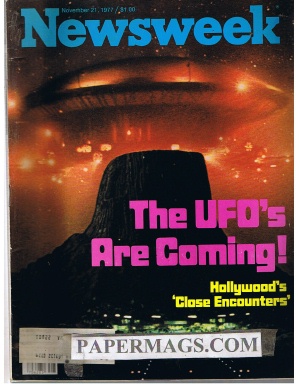 11/21/1977 The UFOs Are Coming Hollywoods Close Encounters