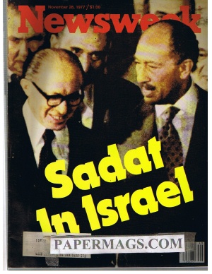 11/28/1977 Sadat in Israel