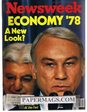 01/09/1978 Economy 78 a New Look? Miller for Burns at the Fed