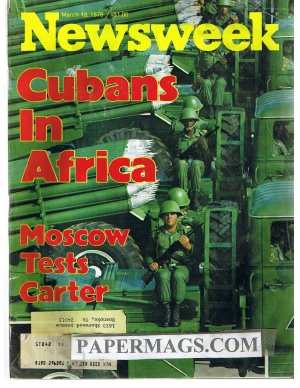 NW780313.jpg 03/13/1978 Cubans in Africa. Moscow Tests Carter - Image 1