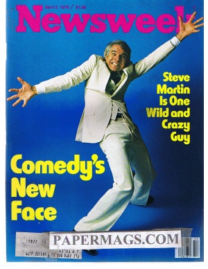NW780403.jpg 04/03/1978 Comedys New Face Steve Martin - Image 1