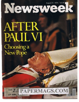08/21/1978 After Pope Paul VI: Choosing a New Pope