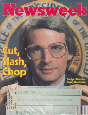 02/16/1981 Cut, Slash, Chop Budget Director David Stockman