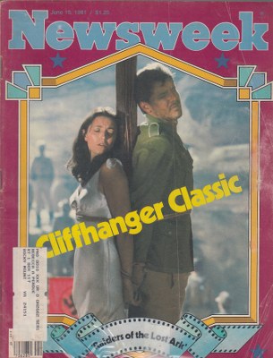 NW810615.jpg 06/15/1981 Cliffhanger Classic Harrison Ford and Karen Allen in Indiana Jones - Image 1