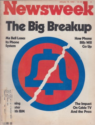 01/18/1982 The Breakup Ma Bell Loses Its Phone