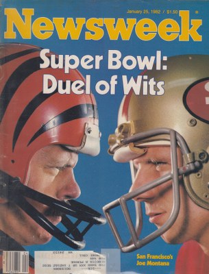 01/25/1982 Super Bowl: Duel of Wits San Franciscos Joe Montana and Cincinnatis Ken Anderson