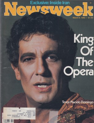 03/08/1982 King of the Opera Tenor Placido Domingo