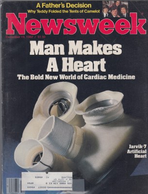 12/13/1982 Man Makes A Heart Jarvik-