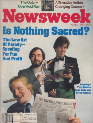 04/25/1983 Is Nothing Sacred?