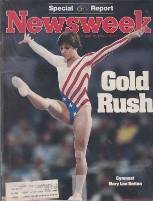 08/13/1984 Gold Rush Gymnast Mary Lou Retton