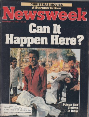 12/17/1984 Poison Gas Victims in India