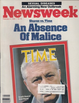 02/04/1985 Ariel Sharon vs. Time: