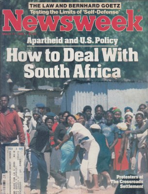 03/11/1985 Apartheid and US Policy