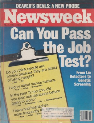 NW860505.jpg 05/05/1986 Can You Pass the Job Test? - Image 1