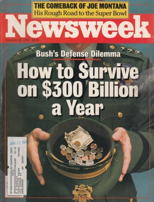 01/23/1989 Bushs Defense Dilemma