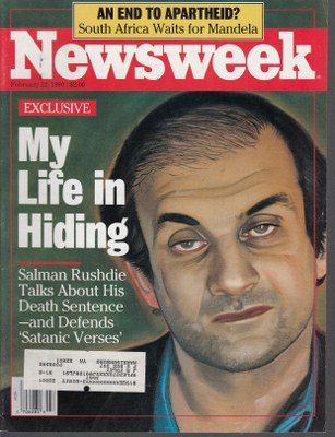 NW900212.jpg 02/12/1990 Exclusive My Life In Hiding by Salman Rushdie - Image 1