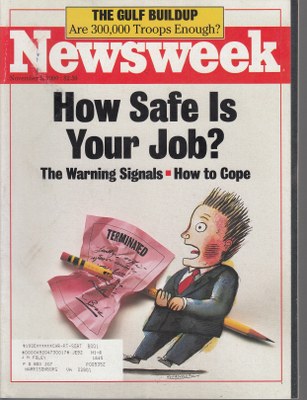 NW901105.jpg 11/05/1990 How Safe Is Your Job? - Image 1