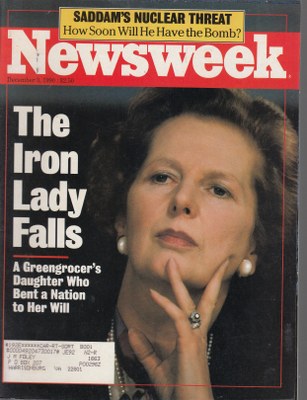 12/03/1990 The Iron Lady Falls