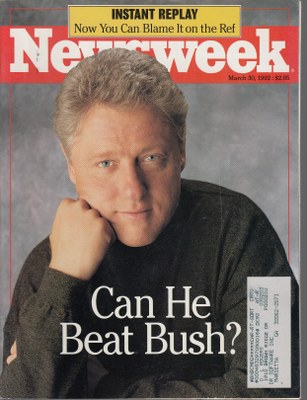 03/30/1992 Clinton: Can He Beat Bush?