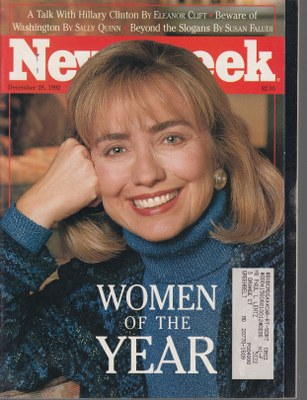 12/28/1992 Women of the Year Hillary Clinton