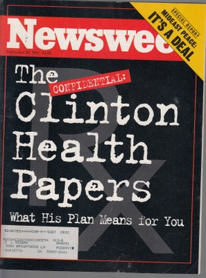 09/20/1993 The (Confidential) Clinton Health Papers