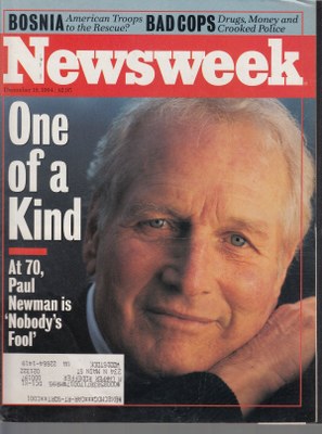 NW941219.jpg 12/19/1994 One of a Kind Paul Newman at 70 - Image 1